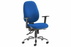 Gilmour Ergo 24 Hour Asynchro Fabric High Back Operator Chair