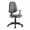 Lunar Plus 3 Lever Vinyl High Back Operator Chair (Adjustable Arms)