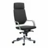 Zora High Back Fabric Executive Chair (Black)