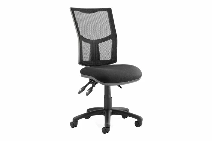 Lunar Plus 3 Lever Mesh High Back Operator Chair - Image 2