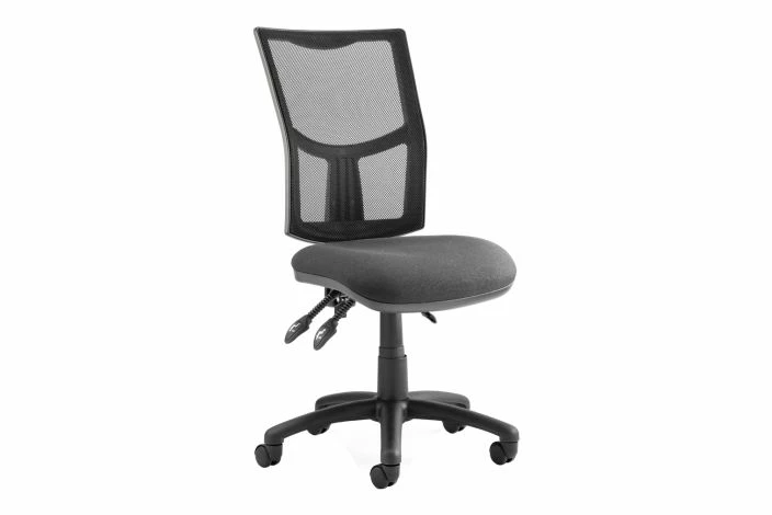 Lunar Plus 3 Lever Mesh High Back Operator Chair - Image 3