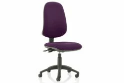 Haze High Back Fabric Operator Chair (No Arms)