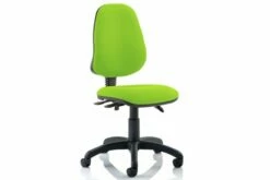 Lunar 3 Lever High Back Fabric Operator Chair (No Arms)
