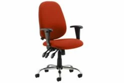 Sierra Pump Up Lumbar High Back Operator Chair
