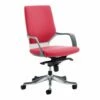 Zora Deluxe Medium Back Fabric Executive Chair (Bergamot Cherry)