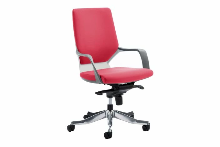 Zora Deluxe Medium Back Fabric Executive Chair (Bergamot Cherry)