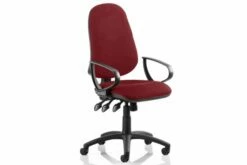Haze High Back Fabric Operator Chair (Fixed Arms)