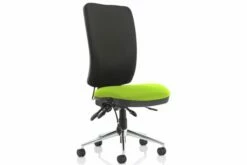 Praktikos Two Tone High Back Fabric Operator Chair