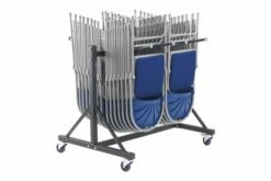 Low Hanging Chair Transport Trolley 2 Rows