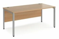 Value Line Deluxe Bench Rectangular Desks (Silver Legs)