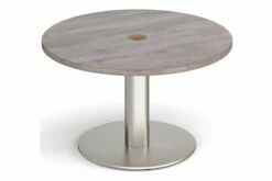 Carducci Deluxe Power Ready Circular Coffee Table