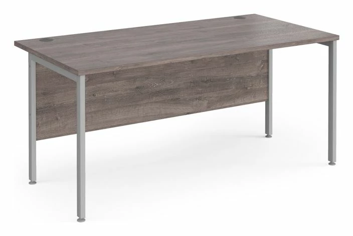 Value Line Deluxe H-Leg Rectangular Desk (Silver Legs) - Image 3