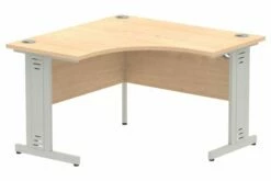 All Maple Deluxe Corner Desk