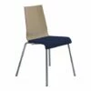 Monroe Beech Chair With Upholstered Seat