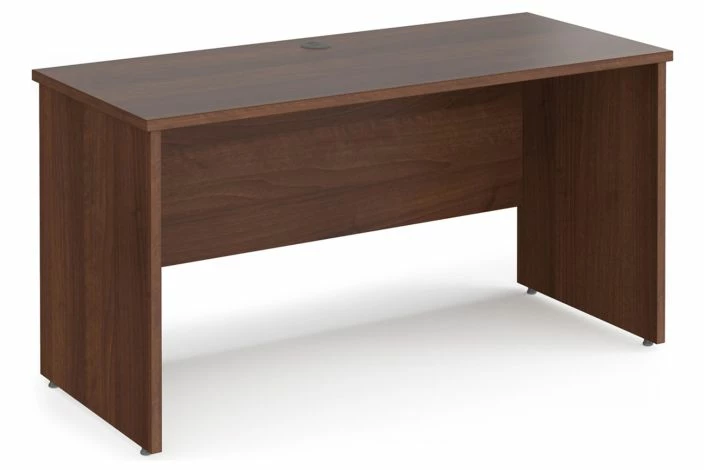 Value Line Deluxe Panel End Narrow Rectangular Desk - Image 4