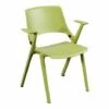 Myke 4 Leg Stacking Chair With Arms
