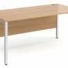 All Beech Bench Rectangular Desk