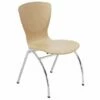Pack Of 4 Serena Stacking Side Chairs