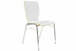 Pack Of 4 Cooper Stacking Side Chairs With Link