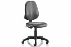 Lunar 2 Lever High Back Vinyl Operator Chair (No Arms)