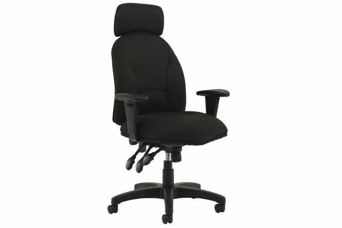 Deva Fabric High Back Operator Chair