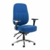 Cadiz High Back Fabric Operator Chair (Blue)