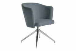 Rossi Swivel Fabric Tub Chair