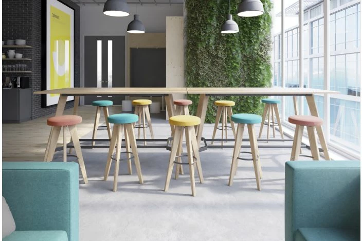 Mesa High Rectangular Meeting Table - Image 5