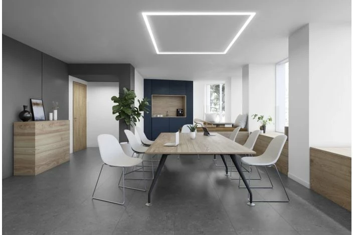 Nevis Rectangular Boardroom Table (120cm Depth) - Image 3