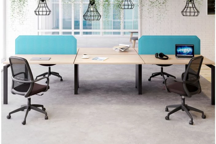 Coast Back To Back 2 Person Bench Desk - Image 5