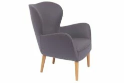 Willow Armchair With Wooden Frame