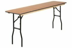 Lisboa Slimline Rectangular Folding Table