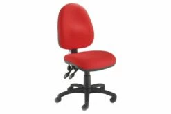 Westford High Back 2 Lever Inflatable Lumbar Fabric Operator Chair