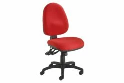 Westford High Back 3 Lever Inflatable Lumbar Fabric Operator Chair