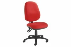 Eldon Extra High Back 2 Lever Inflatable Lumbar Fabric Operator Chair