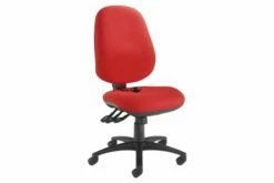 Eldon Extra High Back 3 Lever Inflatable Lumbar Fabric Operator Chair
