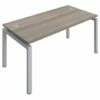 Coast Single Bench Desk With Sliding Top