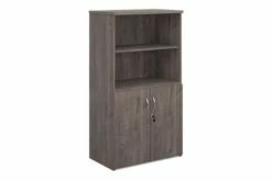 All Grey Oak Open Top Cupboards