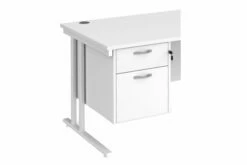 All White Premium Fixed Pedestal