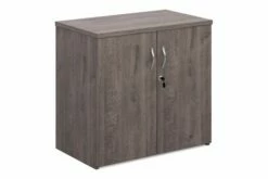 All Grey Oak Cupboard