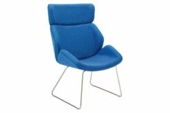 Alba Chair With Sled Frame