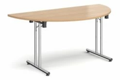 Durand Semi Circular Folding Table