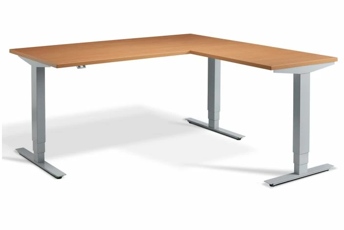 Bailey Triple Motor Height Adjustable Corner Desks