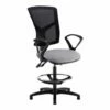 Rapel Mesh High Back Draughtsman Chair With Fixed Arms