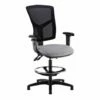 Rapel Mesh High Back Draughtsman Chair With Adjustable Arms