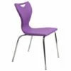 EN Classic Chrome Framed Classroom Chair