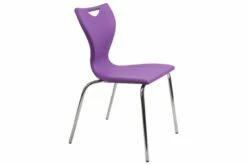 EN Classic Chrome Framed Classroom Chair