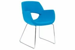 Isabelia Lounge Chair With Sled Frame