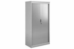 All White Premium Systems Multi Storage Tambour Cupboards