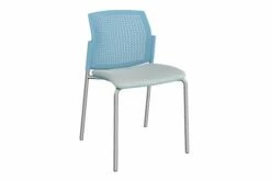 Yarra Perforated Back Stacking Chair No Arms